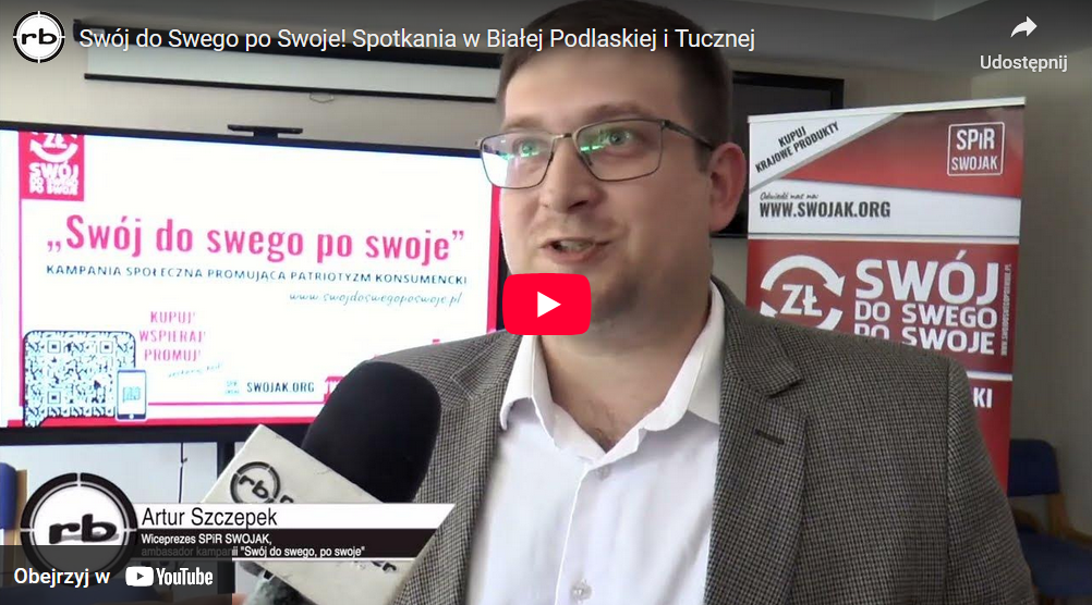 Wywiad Wiceprezesa SPiR SWOJAK w BiperTV